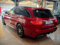 Usado Mercedes C220 AMG 170 CV (125 kW) 2016 Rojo Familiar