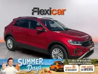 Usado VW T-Roc Life 110 CV (80 kW) 2022 Rojo SUV