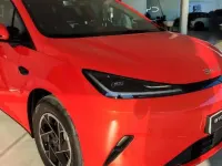 Nuevo BYD Dolphin Boost 155 kW (212 CV) 2026 Orange sunset Utilitario