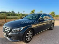Usado Mercedes C220 170 CV (125 kW) 2015 Azul Familiar