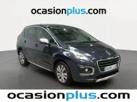 Usado Peugeot 3008 Style 131 CV (96 kW) 2015 Azul Familiar