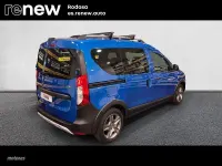 Usado Dacia Dokker Stepway 75 CV (55 kW) 2018 Azul Monovolumen