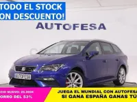 Usado Seat Leon FR 130 CV (95 kW) 2019 Azul Familiar