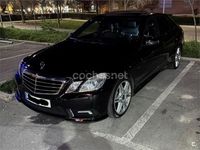 Usado Mercedes E250 Avantgarde 204 CV (150 kW) 2011 Negro Berlina