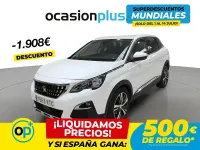 Usado Peugeot 3008 Allure 130 CV (95 kW) 2019 Blanco SUV