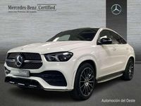 Usado Mercedes GLE350 AMG line 337 CV (247 kW) 2023 Blanco Coupe