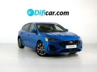 Usado Ford Focus ST-Line 125 CV (91 kW) 2023 Azul Berlina