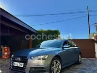 Usado Audi A6 S-Line 190 CV (139 kW) 2018 Azul Berlina