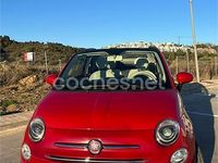 Usado Fiat 500C Lounge 69 CV (50 kW) 2017 Rojo Descapotable