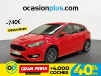 Usado Ford Focus ST-Line 125 CV (91 kW) 2017 Rojo