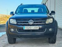 Usado VW Amarok 180 CV (132 kW) 2015 Negro Recogida