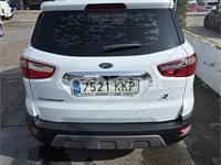 Usado Ford Ecosport Titanium 100 CV (73 kW) 2018 Blanco SUV
