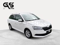Usado Skoda Fabia Ambition 95 CV (69 kW) 2021 Blanco Familiar
