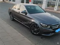 Usado Mercedes C200 Avantgarde 136 CV (100 kW) 2017 Gris / plata Berlina
