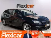 Usado Peugeot 308 SW Style 131 CV (96 kW) 2017 Negro Familiar