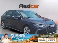 Usado Audi A3 116 CV (85 kW) 2021 Negro Berlina