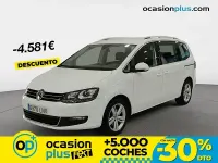 Begagnad VW Sharan Advance 150 HK (110 kW) 2021 Vit Minibuss