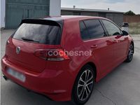 Usado VW Golf VII Sportline 150 CV (110 kW) 2013 Rojo Familiar