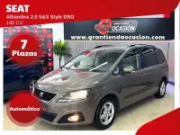 Usado Seat Alhambra Style 140 CV (102 kW) 2014 Marrón Monovolumen