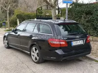 Usado Mercedes E220 Avantgarde 170 CV (125 kW) 2012 Negro Familiar