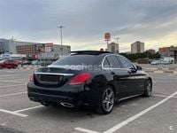 Usado Mercedes C200 136 CV (100 kW) 2018 Negro Berlina