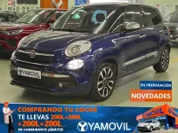 Usado Fiat 500L Mirror 95 CV (69 kW) 2018 Azul Monovolumen