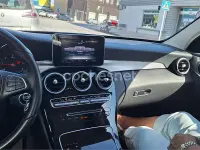 Usado Mercedes C220 AMG 170 CV (125 kW) 2015 Gris / plata Berlina