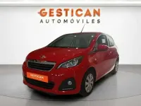 Usado Peugeot 108 Active 72 CV (52 kW) 2021 Rojo Berlina