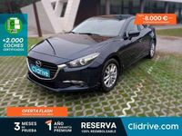 Usado Mazda 3 105 CV (77 kW) 2017 Negro Utilitario