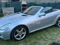 Usado Mercedes SLK200 163 CV (119 kW) 2008 Gris / plata Descapotable