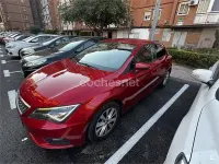 Usado Seat Leon Reference 110 CV (80 kW) 2017 Rojo Berlina