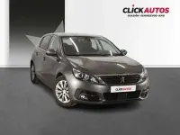 Usado Peugeot 308 Allure 131 CV (96 kW) 2021 Gris Utilitario