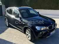 Usado BMW X3 177 CV (130 kW) 2012 Negro SUV