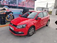 Usado VW Polo 75 CV (55 kW) 2016 Rojo Berlina