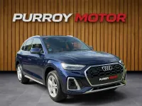 Usado Audi Q5 S-Line 204 CV (150 kW) 2021 Azul SUV