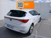 Usado Seat Leon Style 115 CV (84 kW) 2020 Blanco Berlina