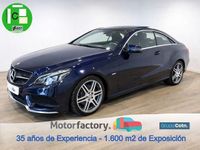 Usado Mercedes E220 170 CV (125 kW) 2016 Azul Coupe