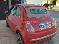 Usado Fiat 500C Lounge 100 CV (73 kW) 2011 Rojo Descapotable
