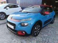 Usado Citroën C3 PureTech 110 CV (80 kW) 2017 Azul Utilitario