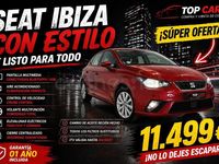 Usado Seat Ibiza Reference 95 CV (69 kW) 2019 Granate Utilitario