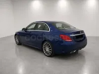 Usado Mercedes C220 AMG line 170 CV (125 kW) 2017 Azul Berlina