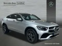 Usado Mercedes GLC220 AMG line 194 CV (142 kW) 2019 Plateado SUV
