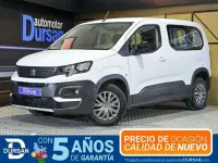 Usado Peugeot Rifter Active 101 CV (74 kW) 2022 Blanco Monovolumen