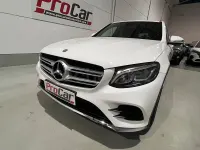 Usado Mercedes GLC220 AMG line 170 CV (125 kW) 2016 Blanco SUV