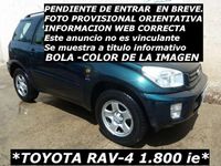 Usado Toyota RAV4 Luna 125 CV (91 kW) 2003 Verde SUV