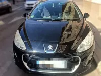 Usado Peugeot 308 CC Active 111 CV (81 kW) 2012 Negro Descapotable