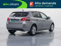 Usado Peugeot 308 Style 99 CV (72 kW) 2016 Gris Utilitario