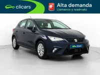 Usado Seat Ibiza Style 110 CV (80 kW) 2022 Negro Utilitario