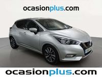Usado Nissan Micra N-Connecta 90 CV (66 kW) 2018 Gris plata Utilitario