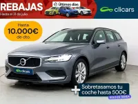 Usado Volvo V60 Momentum 150 CV (110 kW) 2019 Plateado Familiar